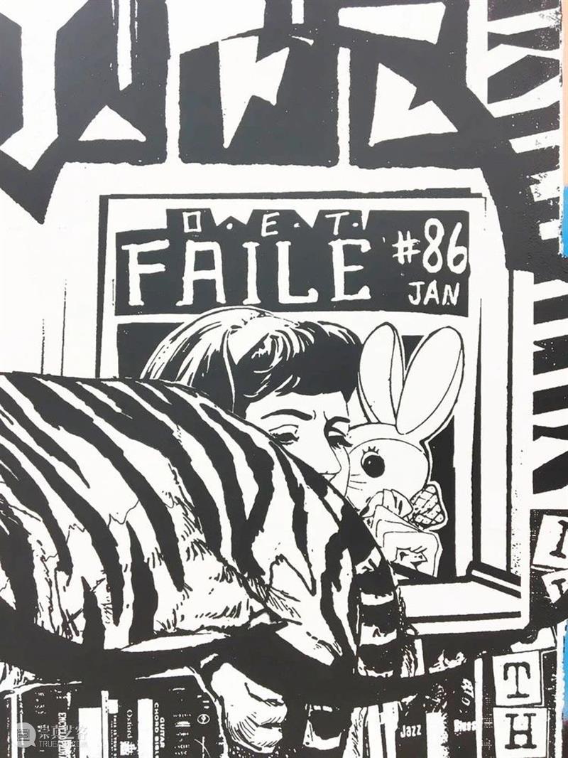 巴黎当前展览|看FAILE如何“打破常规” |REVIEW|OFF THE WALLS @DANYSZ Paris 博文精选 Danysz gallery 巴黎 当前 FAILE 美国 双人 艺术家 个展 打破常规 周在 唐妮 崇真艺客